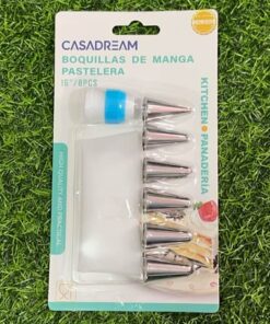 BOQUILLAS DE MANGA PASTELERA 16" 1UND (8PCS)