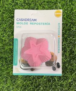 MOLDE REPOSTERÍA SILICONA DE ESTRELLA 1UND (5PCS)