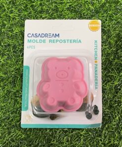 MOLDE REPOSTERÍA SILICONA DE OSO 1UND (6PCS)