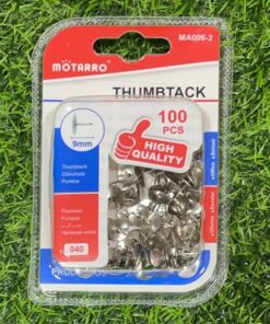 CHINCHETA PLATEADA 9MM 1UND (100PCS)