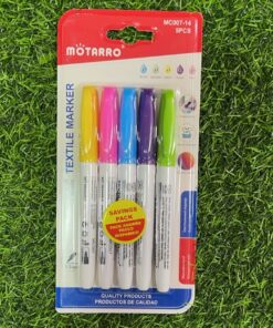 MARCADOR TEXTIL SURTIR COLOR 2-3MM 1UND (5PCS)