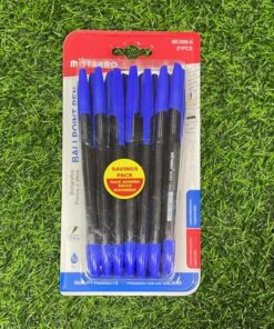 SET DE LAPICEROS COLOR AZUL 1.0MM 1UND (21PCS)