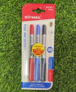 SET DE LAPICEROS CON TINTA X5 DE COLORES 0.5MM 1UND