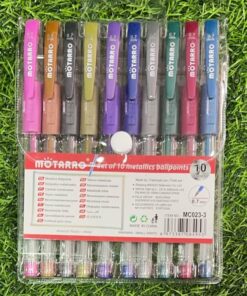 SET DE LAPICEROS DE COLORES 0.7MM 1UND (10PCS)
