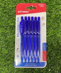 SET DE LAPICEROS AZUL 1.0MM 1UND (6PCS)