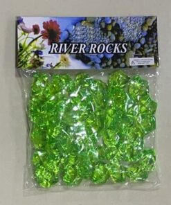PIEDRA CRISTAL COLOR VERDE CLARO 1UND