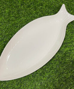 PLATO CERÁMICA DE PEZ 14" 1UND