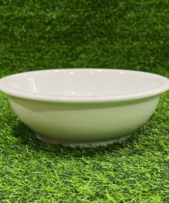 TAZA CERÁMICA DE COLOR BLANCA 9" 1UND