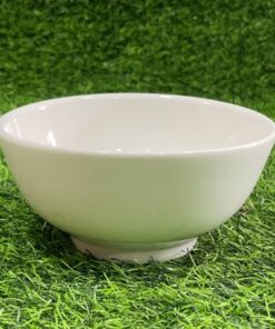 TAZA CERÁMICA DE COLOR BLANCA 6" 1UND