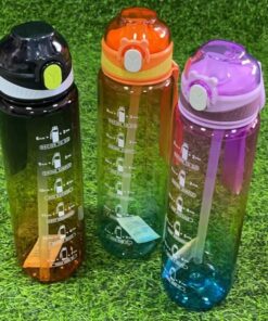 BOTELLA DE AGUA COLOR DEGRADADO 1000ML 1UND