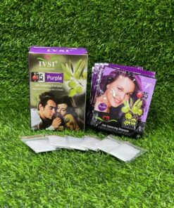 SHAMPOO IVSI COLOR PURPLE 30ML*10PCS 1UND