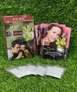 SHAMPOO IVSI COLOR WIN RED 30ML*10PCS 1UND