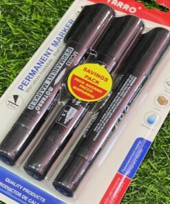 Alternative view of SET DE MARCADOR PERMANENTE COLOR NEGRO 2.5MM 1UND (3PCS) / MC033-2