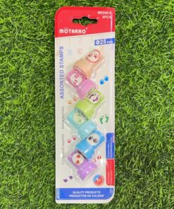 SET DE SELLOS DE HUELLAS 25MM 1UND (6PCS)