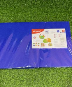 FIELTRO COLOR AZUL 60X40CM 1UND (10PCS)