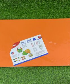 ESPONJA EVA COLOR ANARANJADO 60X40CM 1UND (10PCS)