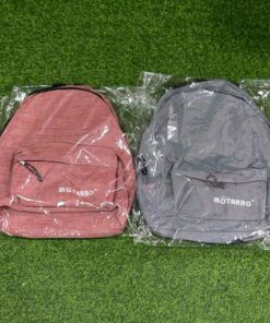 MOCHILA MOTARRO COLOR GRIS / ROSADO 1UND