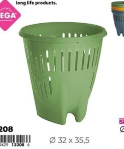 BASURERO PAPELERA 32CM 1UND