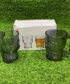 SET DE JARRA DE CALAVERA NEGRO/GRIS 1UND (2PCS)
