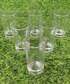 SET DE VASITO VIDRIO 1402 1UND (6PCS)