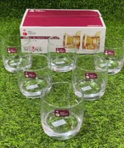 SET DE VASO VIDRIO HS5302 1UND (6PCS)