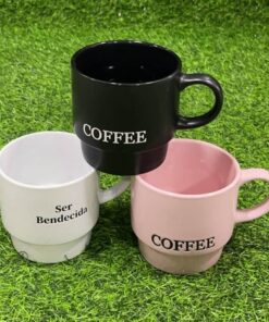 JARRA CERÁMICA CON LETRA COFFEE 1UND