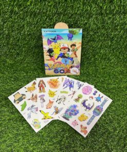 TATTOO DE POKEMON 1UND (4PCS)