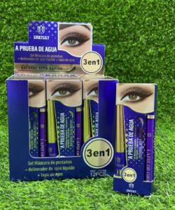 SET DE MASCARA+DELINEADOR+LÁPIZ DE OJO 3EN1 1UND