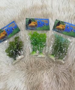 PLANTA ARTIFICIAL PARA PECERA 10CM 1UND (2PCS)