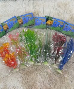 PLANTA ARTIFICIAL PARA PECERA 20CM 1UND