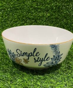 TAZA CERÁMICA DE SIMPLE STYLE 8" 1UND