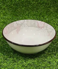 TAZA CERÁMICA DE PEONIA 7" 1UND