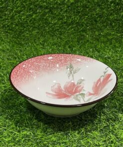 TAZA CERÁMICA DE LILIO Y LETRA BEAUTIFUL FLOWER 7" 1UND