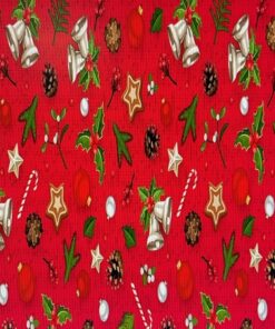 MANTEL EN ROLLO DE NAVIDEÑO DE CAMPAÑA 137CM*30M 1UND