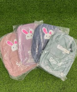 MOCHILA CON CARTUCHERA DE CONEJO SMILE 1UND