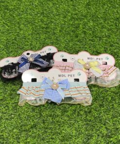 COLLAR CON PAÑUELO PARA MASCOTA CON LAZOS 1UND