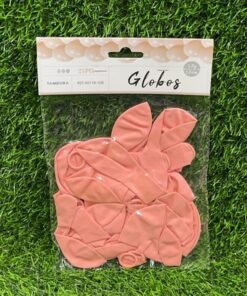 GLOBO MACARON ANARANJADO 23CM 1UND (25PCS)