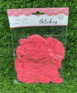 GLOBO MACARON ROJO 23CM 1UND (25PCS)