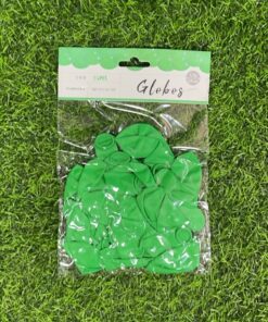 GLOBO MATE VERDE OSCURO 23CM 1UND (25PCS)