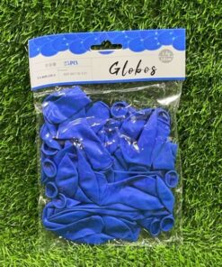 GLOBO MATE AZUL OSCURO 23CM 1UND (25PCS)