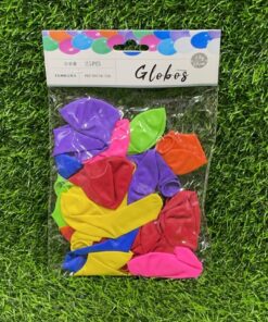 GLOBO MATE MIXTO COLOR 23CM 1UND (25PCS)