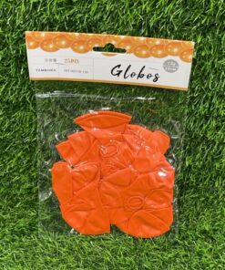 GLOBO NACARADO ANARANJADO 23CM 1UND (25PCS)