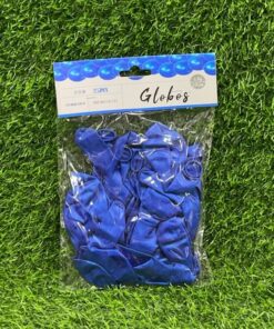 GLOBO NACARADO AZUL OSCURO 23CM 1UND (25PCS)