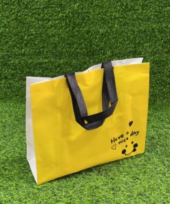 BOLSA RECICLAJE DE GIRASOL 32*27*10CM 1UND