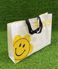 BOLSA RECICLAJE DE GIRASOL 42*32*10CM 1UND