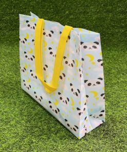 BOLSA RECICLAJE DE PANDA 32*27*10CM 1UND