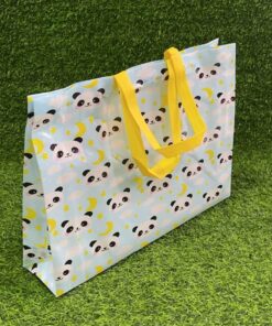 BOLSA RECICLAJE DE PANDA 47*36*10CM 1UND