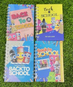 LIBRETA CON RESORTE DE SCHOOL A6 1UND