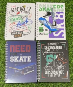 CUADERNO CON RESORTE SKATE A5 1UND