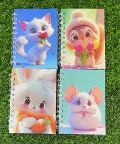 LIBRETA CON RESORTE DE ANIMAL A6 1UND